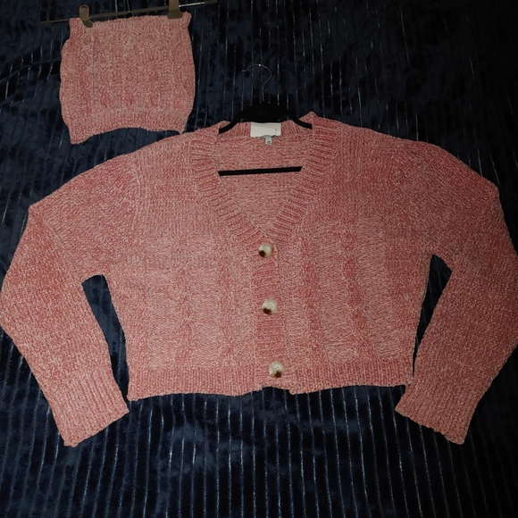 Fashion Nova M Rose Cardigan Set - Picture 1 of 6